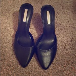 BCBG pointed mules
